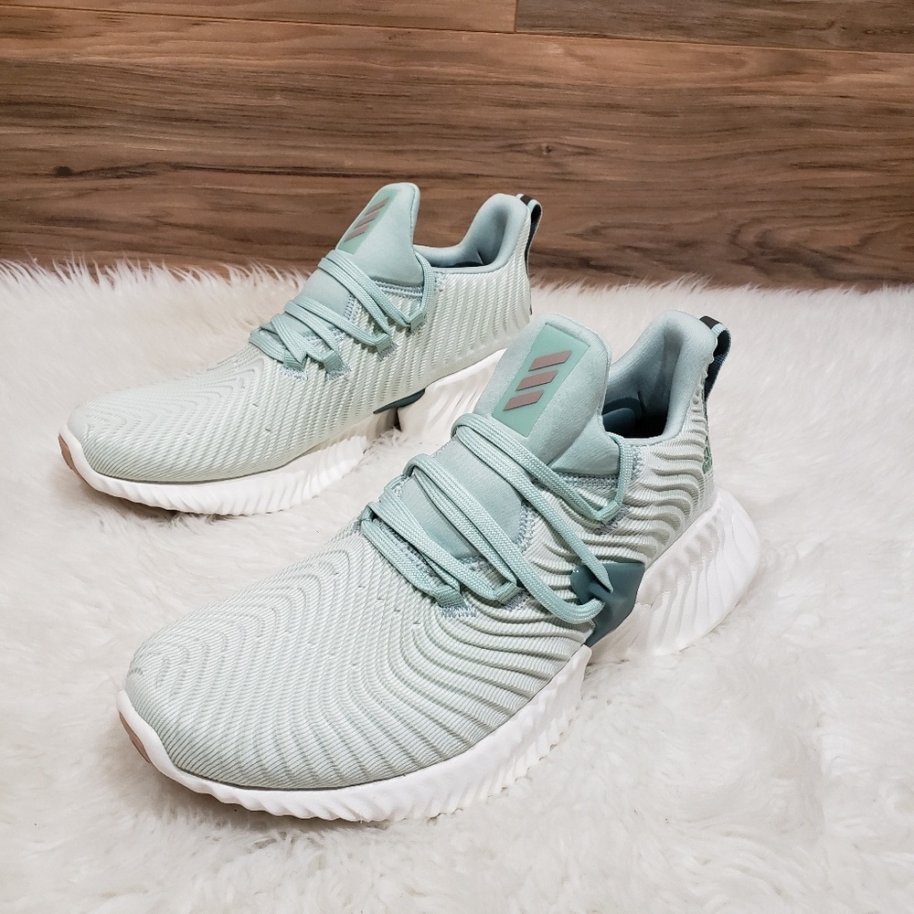 NWT Adidas Alphabounce Instinct Mint Green Shoes - Picture 5 of 8